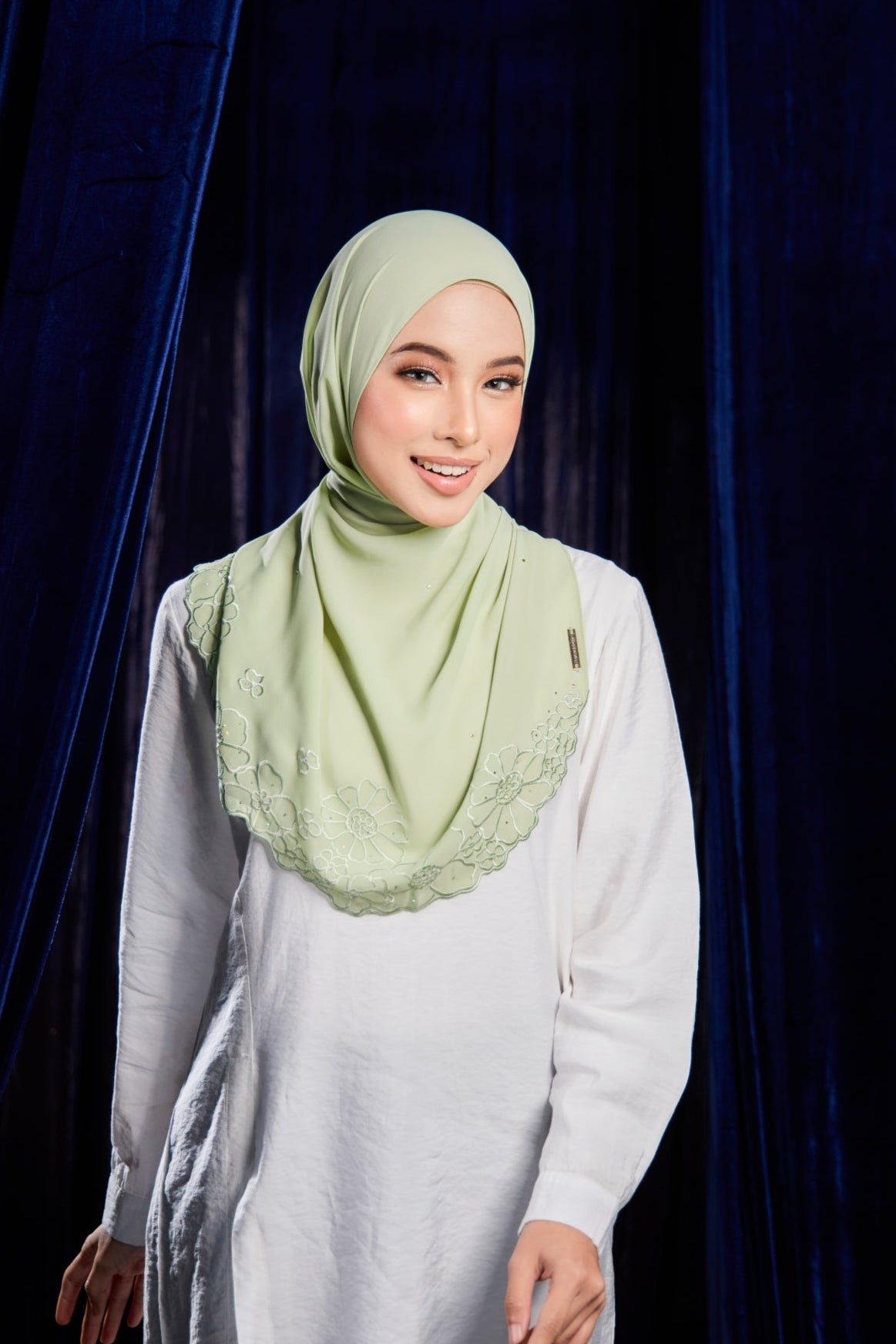 Shawl Sulam Plain 2